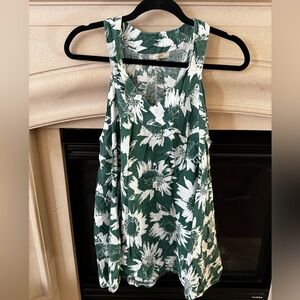 Andy Karen loose fitting tank top floral